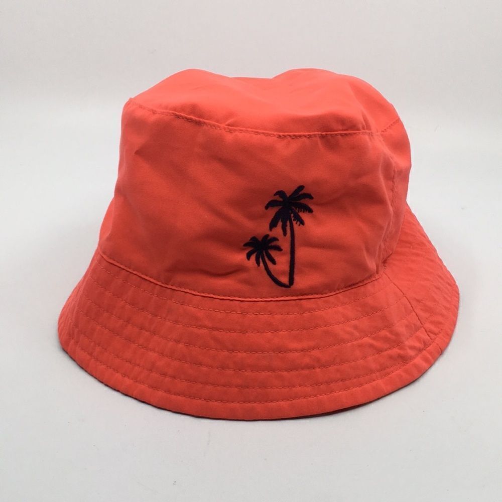 Koala Kids 4T Bucket Water Resistant Sunhat Bu let swim hat Bright Coral colored